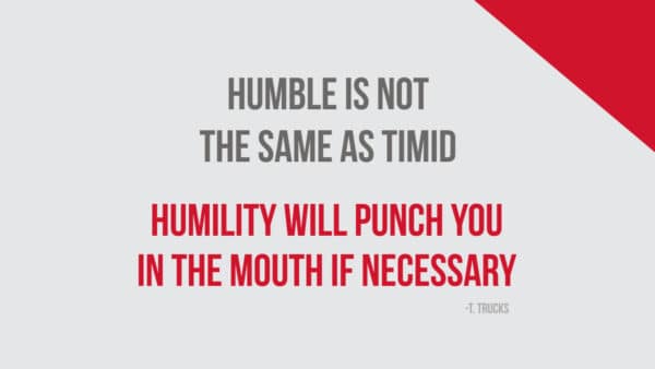 Humble vs Timid